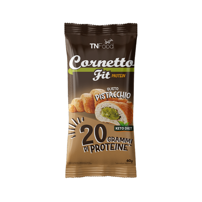Cornetto Ripieno Fit Protein 60 g - 3 gusti