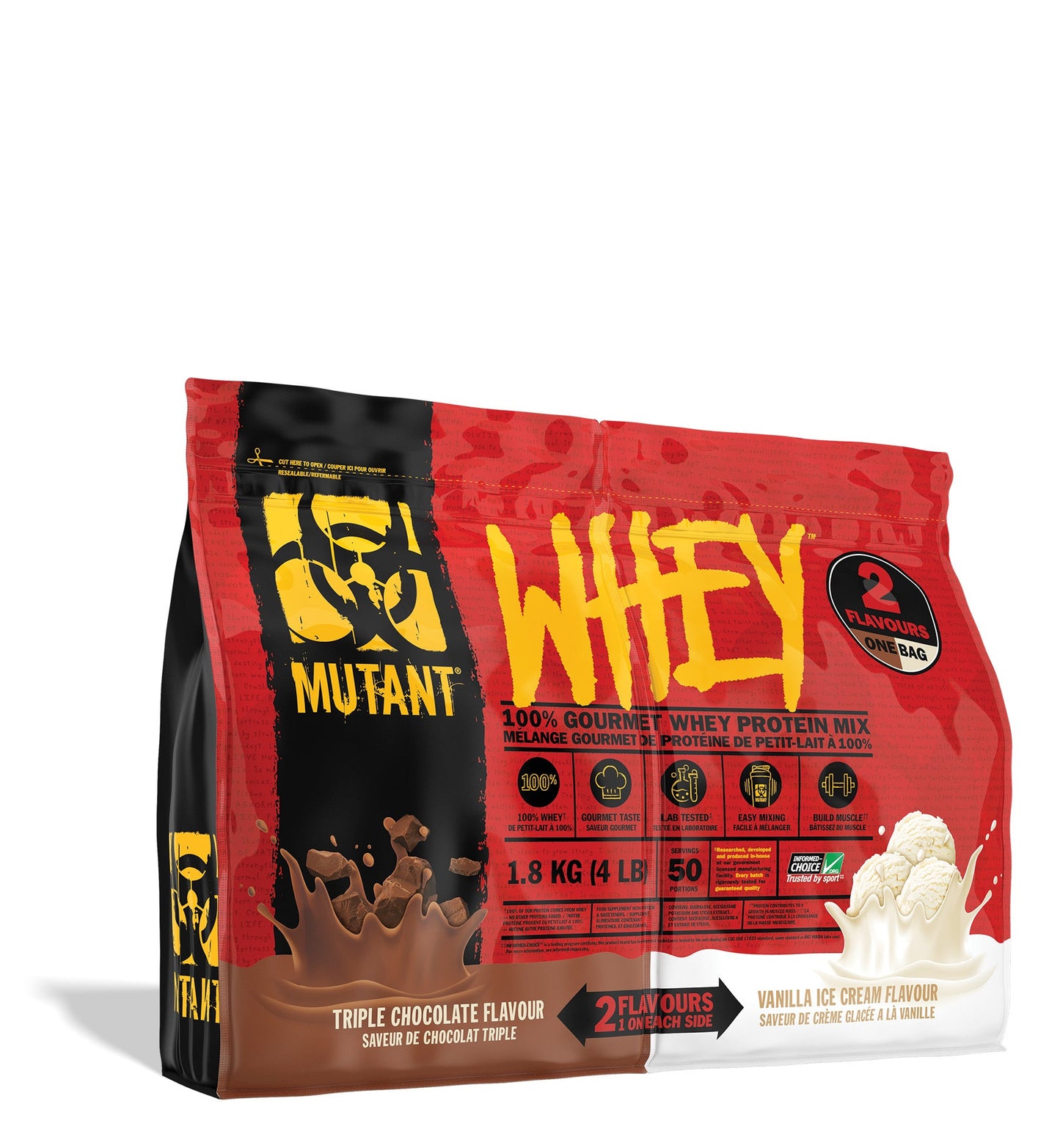 WHEY 4lb Dual Flavor - Whey Protein Mix