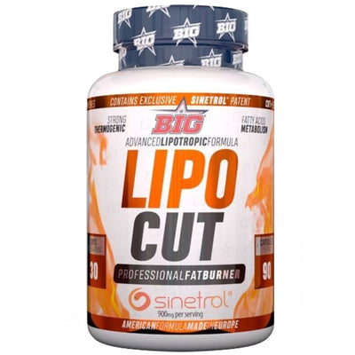Big Lipo Cut Professional Fat Burner - 90 caps