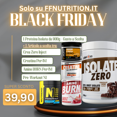 Promo ISOLATE ZERO + Creatina/Aminoburn/Preworkout