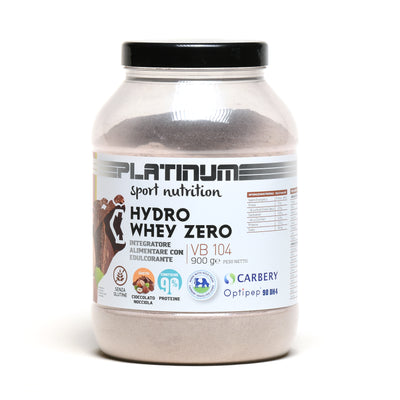 HYDRO WHEY ZERO 900g CARBERY® – CIOCCOLATO NOCCIOLA