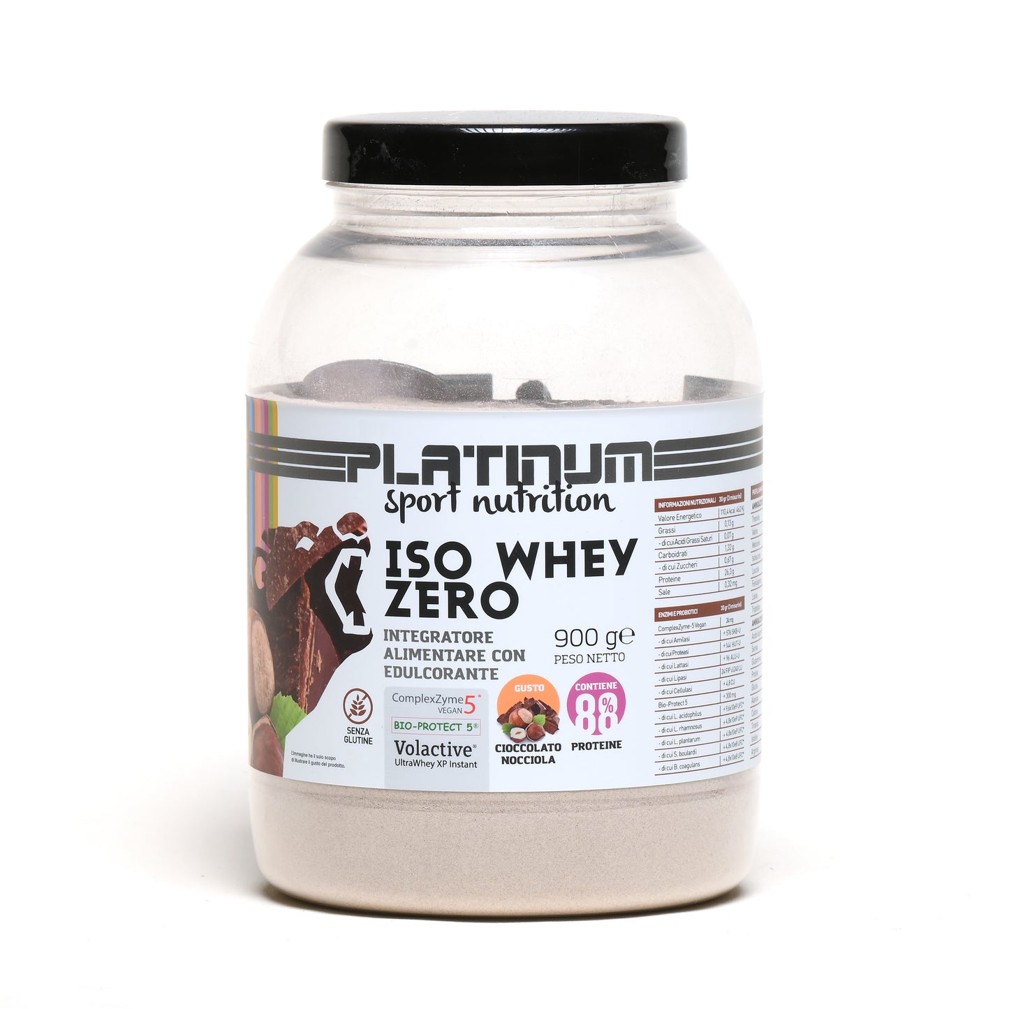 ISO WHEY ZERO 900g VOLACTIVE®- CIOCCOLATO NOCCIOLA