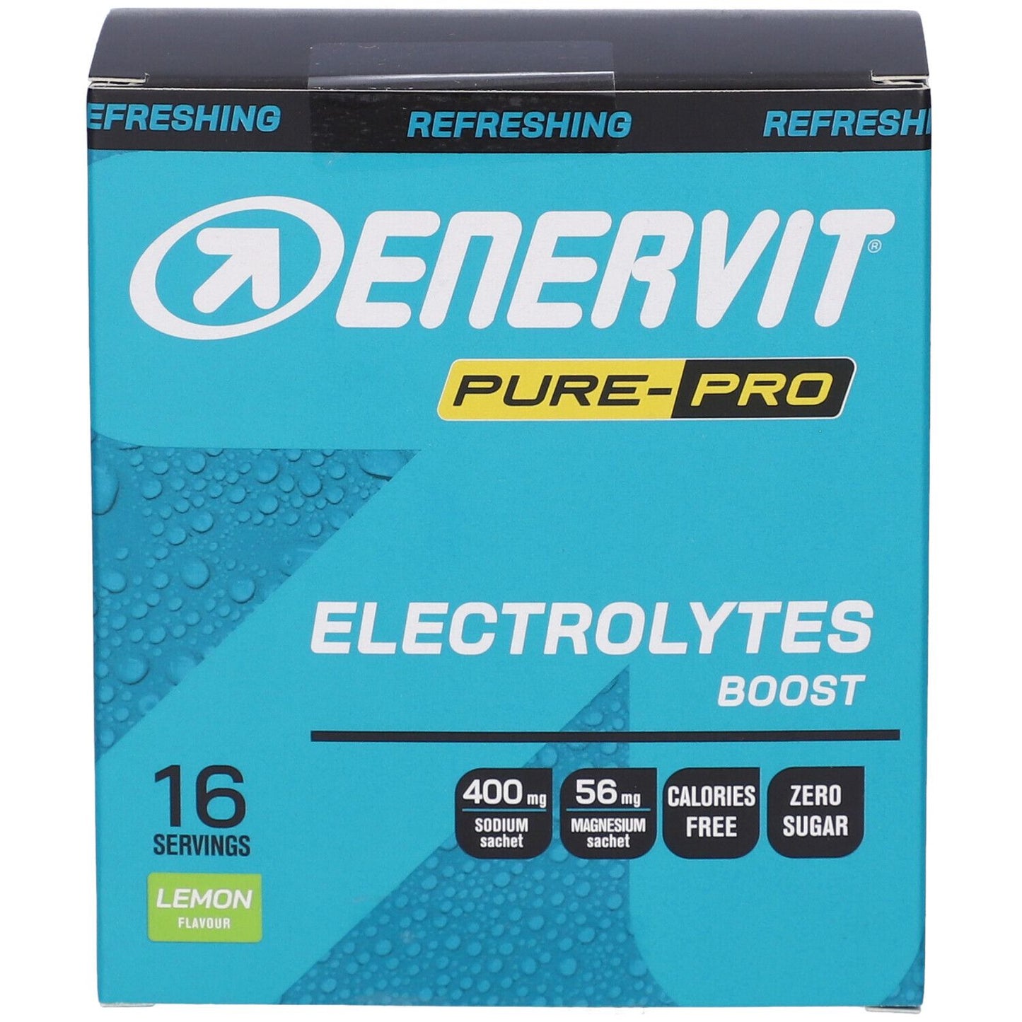 ENERVIT Pure-Pro Electrolytes Boost Bustine Gusto Limone