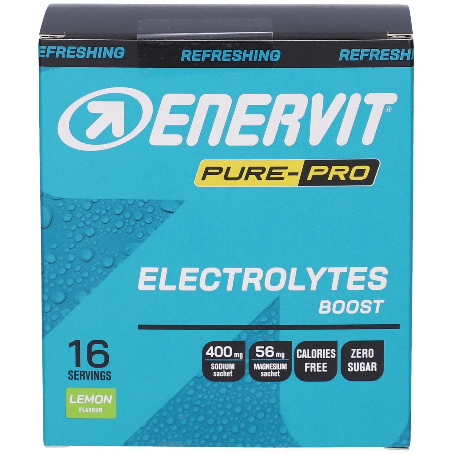 ENERVIT Pure-Pro Electrolytes Boost Bustine Gusto Limone