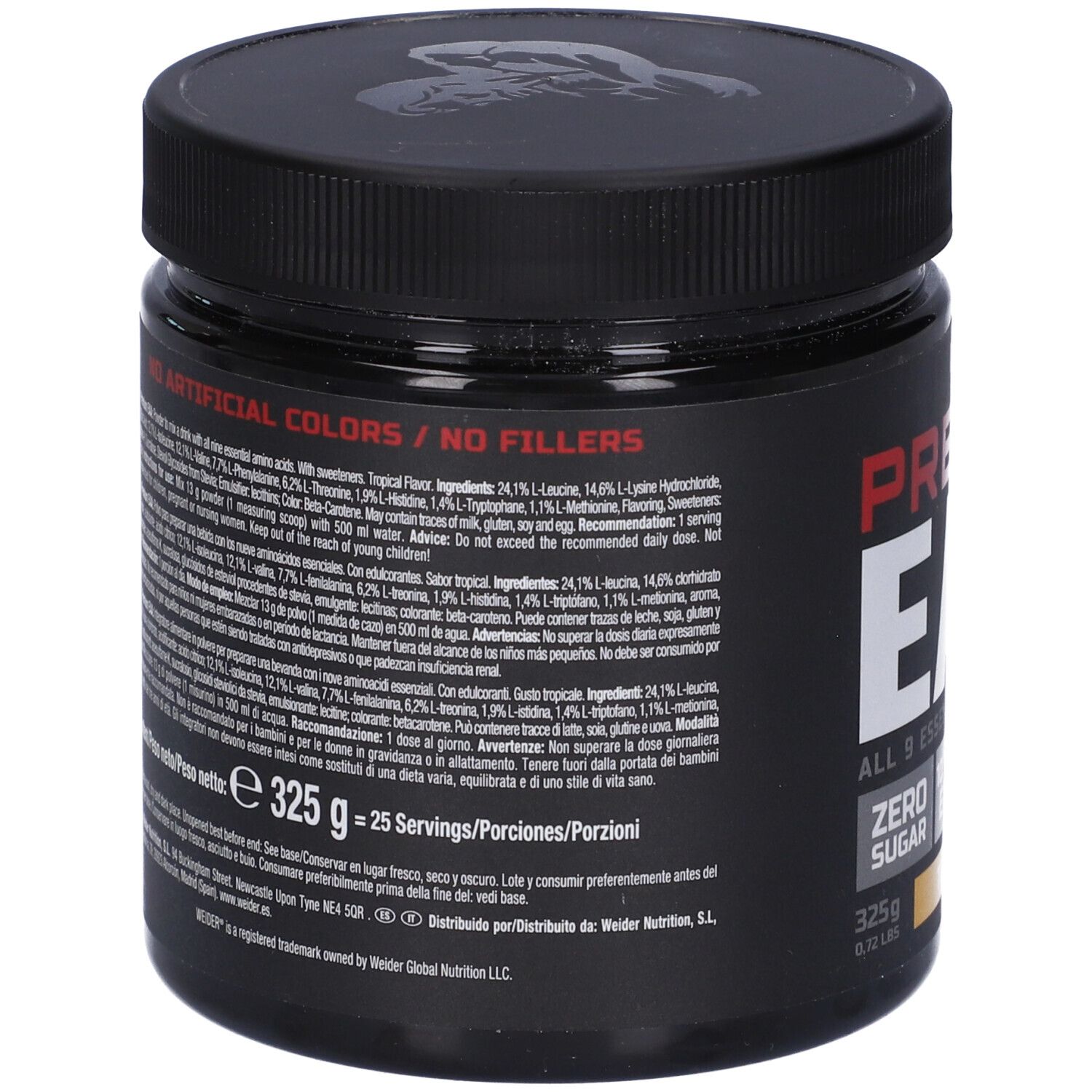 Weider Premium Eaa Zero Tropical 325 G
