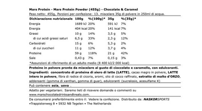 Mars Protein Powder (455g)
