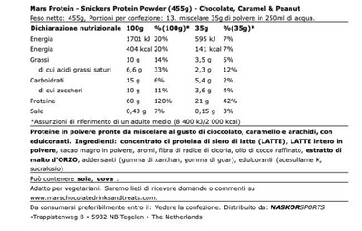 Snickers Protein Powder (455g)