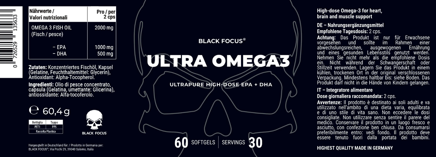Ultra Omega3 High Dose EPA+DHA