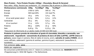 Twix Protein Powder (455g)