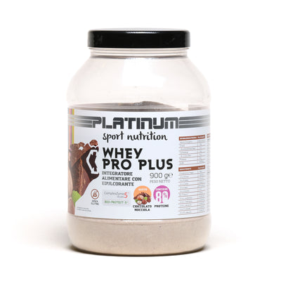 WHEY PRO PLUS 900g – CIOCCOLATO NOCCIOLA