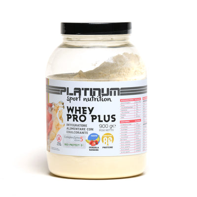 WHEY PRO PLUS 900g – FRAGOLA BANANA
