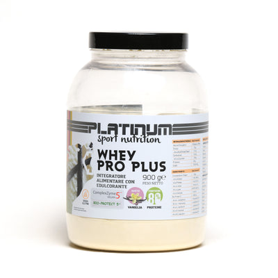 WHEY PRO PLUS 900g – VANIGLIA