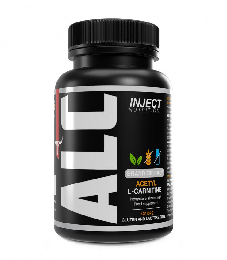ALC Acetil L-Carnitina (120 capsule) INJECT NUTRITION
