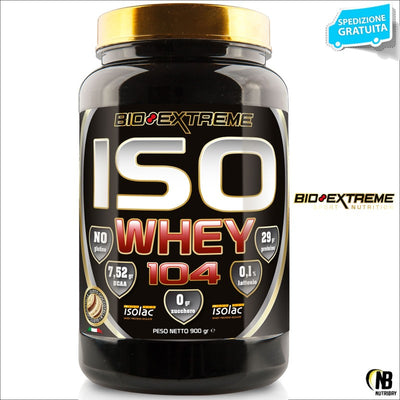 BIO-EXTREME SPORT NUTRITION Iso Whey 104 - 900 gr