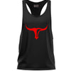 BLACK TANK TOP RED TORUS