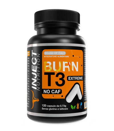 Burn T3 No Caffeine (120 capsule) INJECT NUTRITION