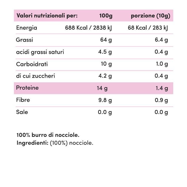 Crema di nocciole 100% - Cremosa