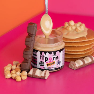 Crema proteica Nocciola Bianca Senza Lattosio