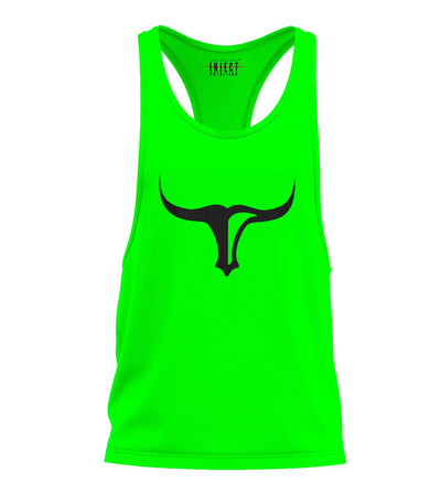 GREEN TANK TOP BLACK TORUS