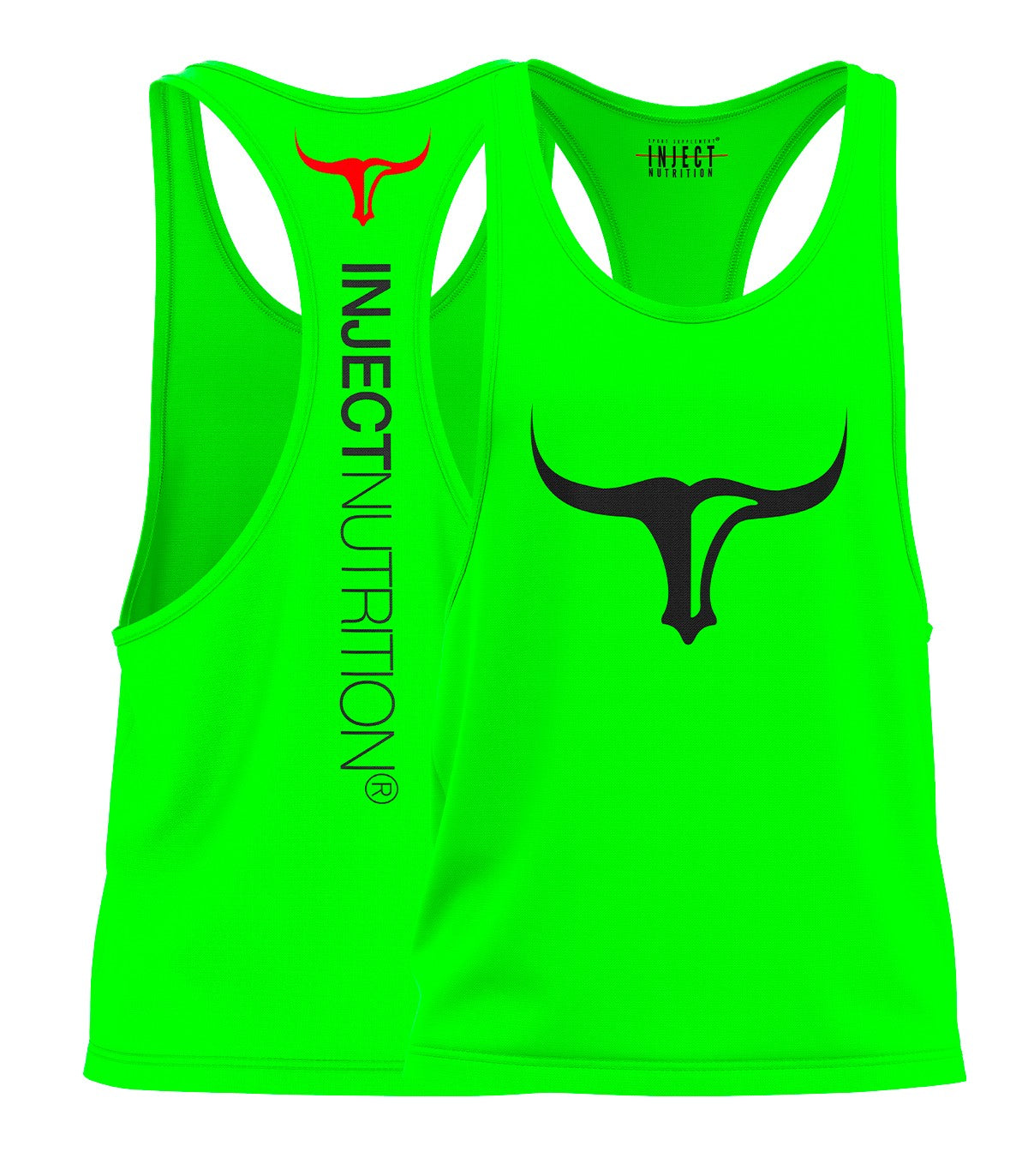 GREEN TANK TOP BLACK TORUS
