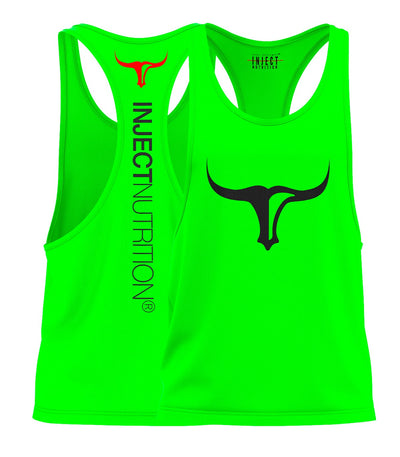 GREEN TANK TOP BLACK TORUS
