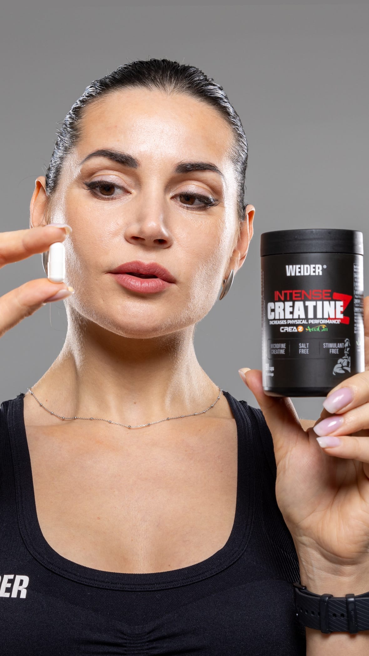 Capsule di creatina pura