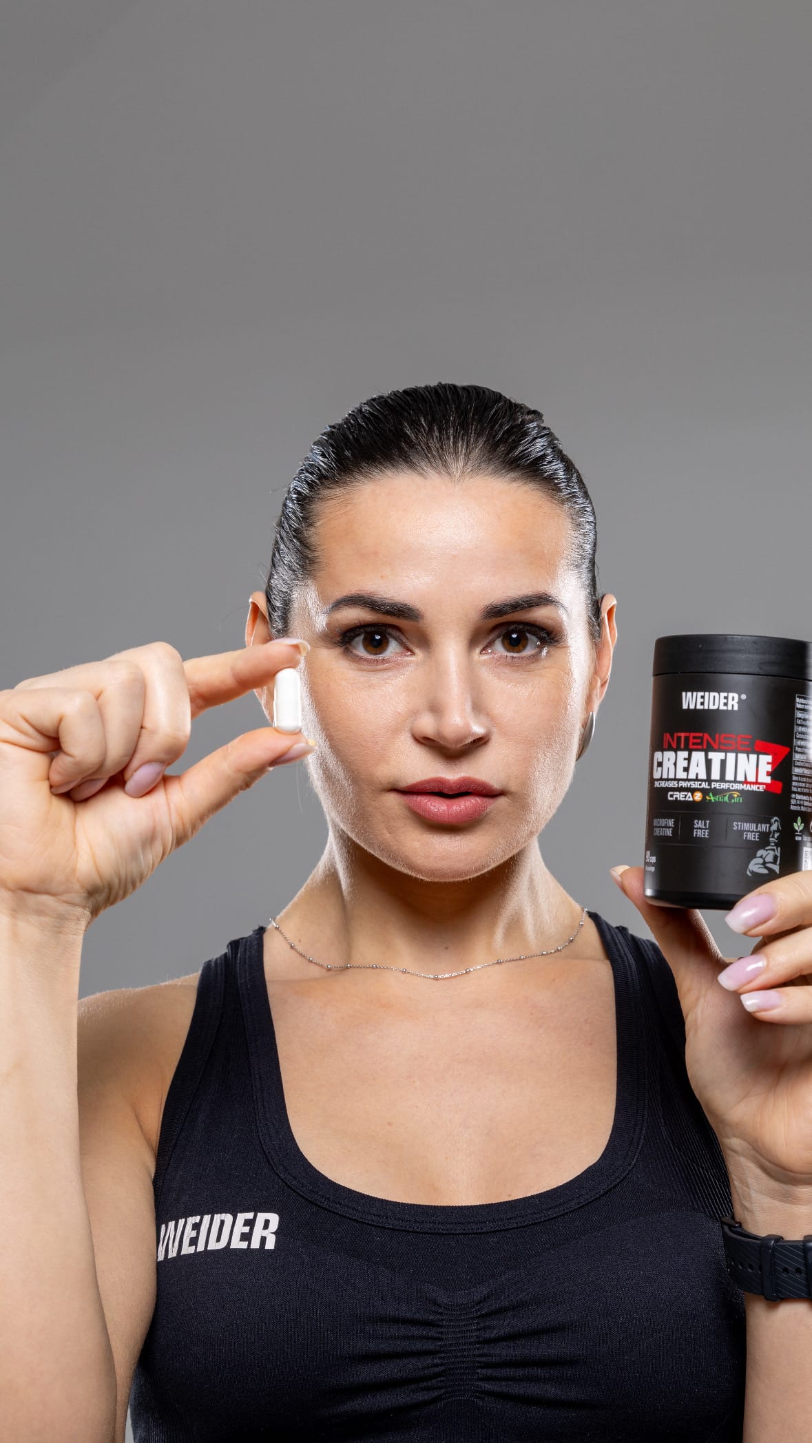 Capsule di creatina pura