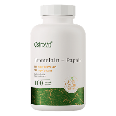 OstroVit Bromelina + Papaina VEGE 100 capsule