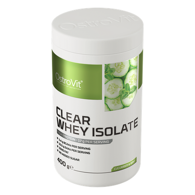 OstroVit Clear Whey Isolate 400 g cetriolo e menta
