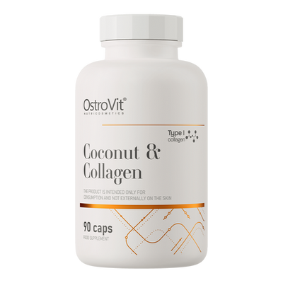 OstroVit Collagene marino + Olio di cocco MCT 90 capsule