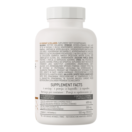 OstroVit Collagene marino + Olio di cocco MCT 90 capsule