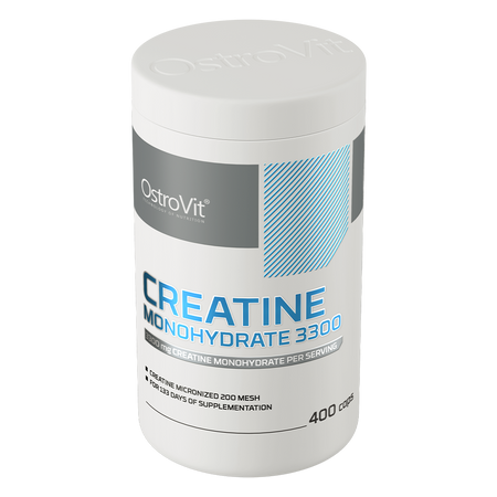 OstroVit Creatina monoidrato 3300 mg 400 capsule