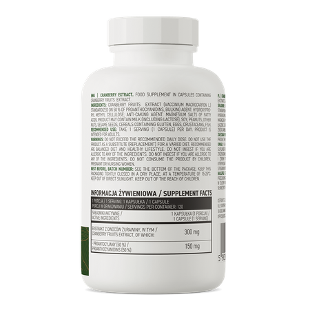 OstroVit Estratto di mirtillo rosso VEGE 120 capsule