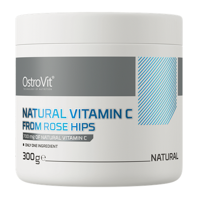 OstroVit Natural Wild Rose Vitamina C 300 g naturale