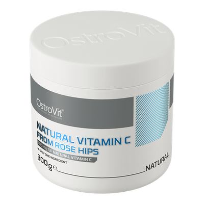 OstroVit Natural Wild Rose Vitamina C 300 g naturale