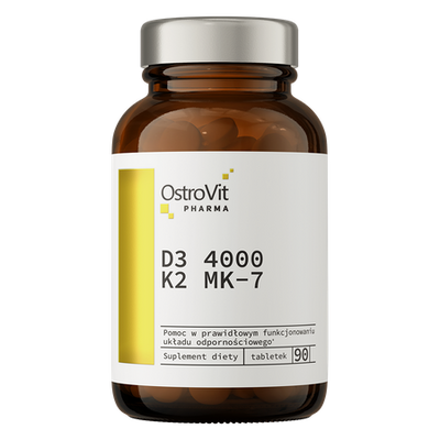 OstroVit Pharma D3 4000 UI + K2 MK-7 90 compresse