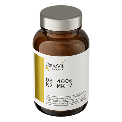 OstroVit Pharma D3 4000 UI + K2 MK-7 90 compresse