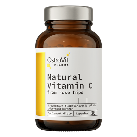OstroVit Pharma Natural Wild Rose Vitamina C 30 capsule