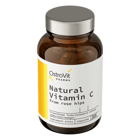 OstroVit Pharma Natural Wild Rose Vitamina C 30 capsule