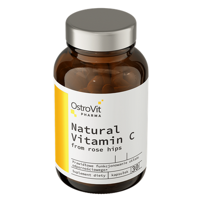 OstroVit Pharma Natural Wild Rose Vitamina C 30 capsule