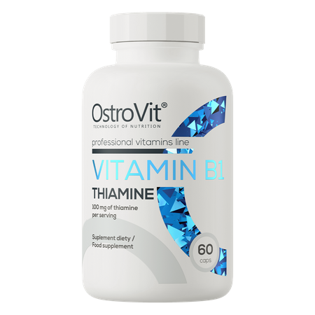 OstroVit Vitamina B1 Tiamina 60 capsule