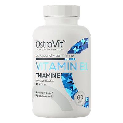 OstroVit Vitamina B1 Tiamina 60 capsule