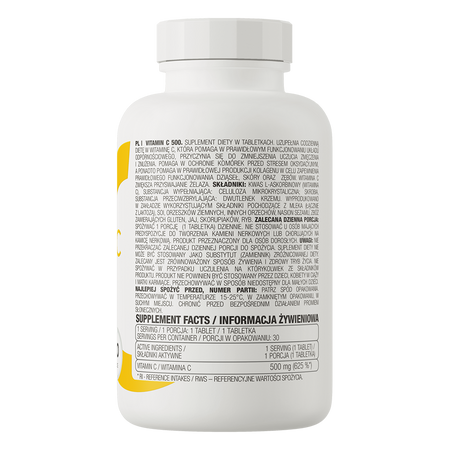 OstroVit Vitamina C 500 mg 30 compresse