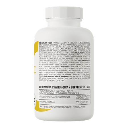 OstroVit Vitamina C 500 mg 90 compresse