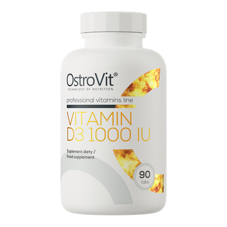 OstroVit Vitamina D3 1000 UI 90 compresse