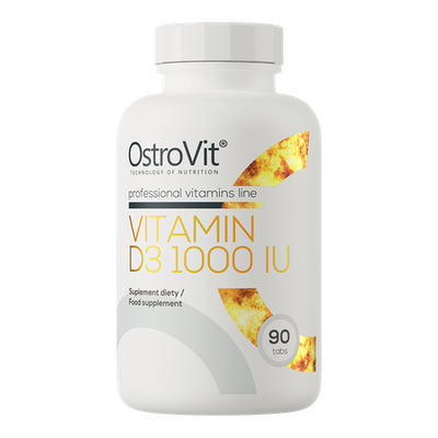 OstroVit Vitamina D3 1000 UI 90 compresse