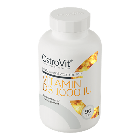 OstroVit Vitamina D3 1000 UI 90 compresse