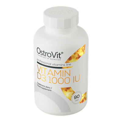 OstroVit Vitamina D3 1000 UI 90 compresse