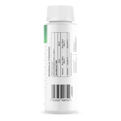 OstroVit Vitamina D3 4000 UI + K2 MK-7 Shot 100 ml