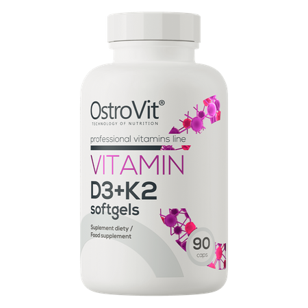 OstroVit Vitamina D3 + K2 90 capsule